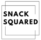 Snack squared logo white background Snack squared logo white background